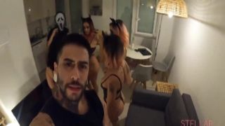 Halloween Party Ends With A Orgy