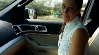 Mandy Flores Outdoor Public Roadside Shit Joi With Sl