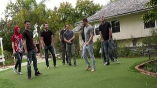 Cum Bang Bachelor gangbang party Jayden Starr