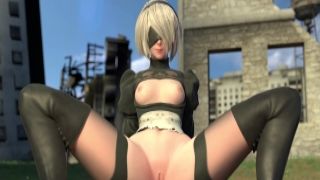 Porn Collection of The Best Bitches from Game NieR Automata