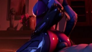 Hentai Shy Widowmaker Enjoys a Huge Thick Cock 3D Collection