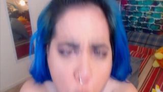 Deepthroat expert does posh extreme gagging