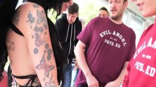 Tattooed Slut Freak Megan Inky Gets Ravaged By A Gang O