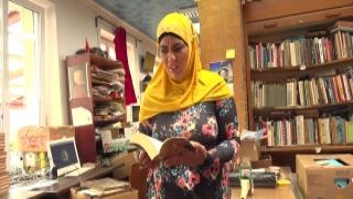 SexWithMuslims Bookstore owner fucks a happy muslim m