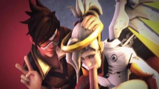 Slutty Mercy Gets Thumped by a Huge Long Cock