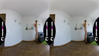 Sexy topmodel Evelina nude casting 180vr backstage